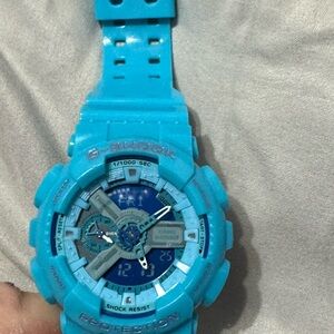 G-Shock Vibrant Neon  Blue Watch